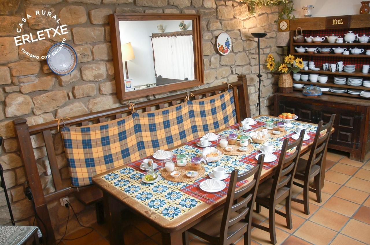 Casa Rural Erletxe La Guardia Extérieur photo